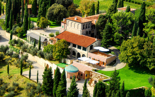 View of the winery